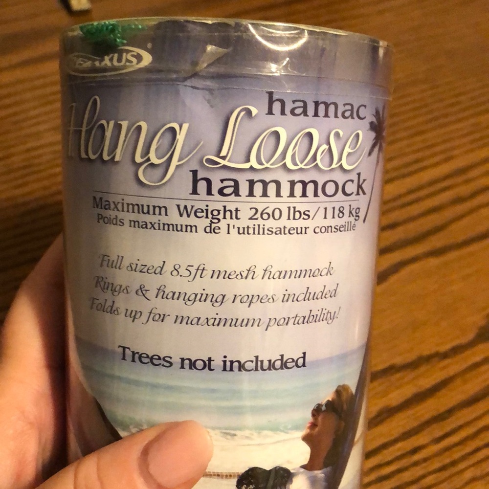Hang loose hammock